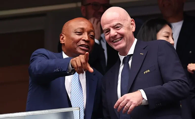 Africa Is Strongly Behind You  –CAF President Assures Infantino