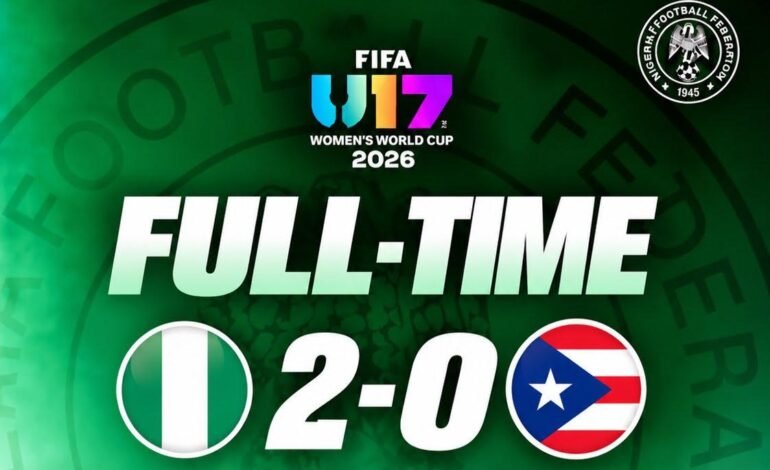 FIFA U-17 Women’s World Cup: Flamingos beat Puerto Rico to revive campaign